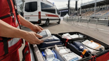 Дежурство скорой на мероприятиях в Армавире