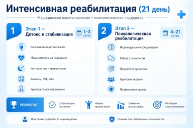 Реабилитация за 21 день в Армавире